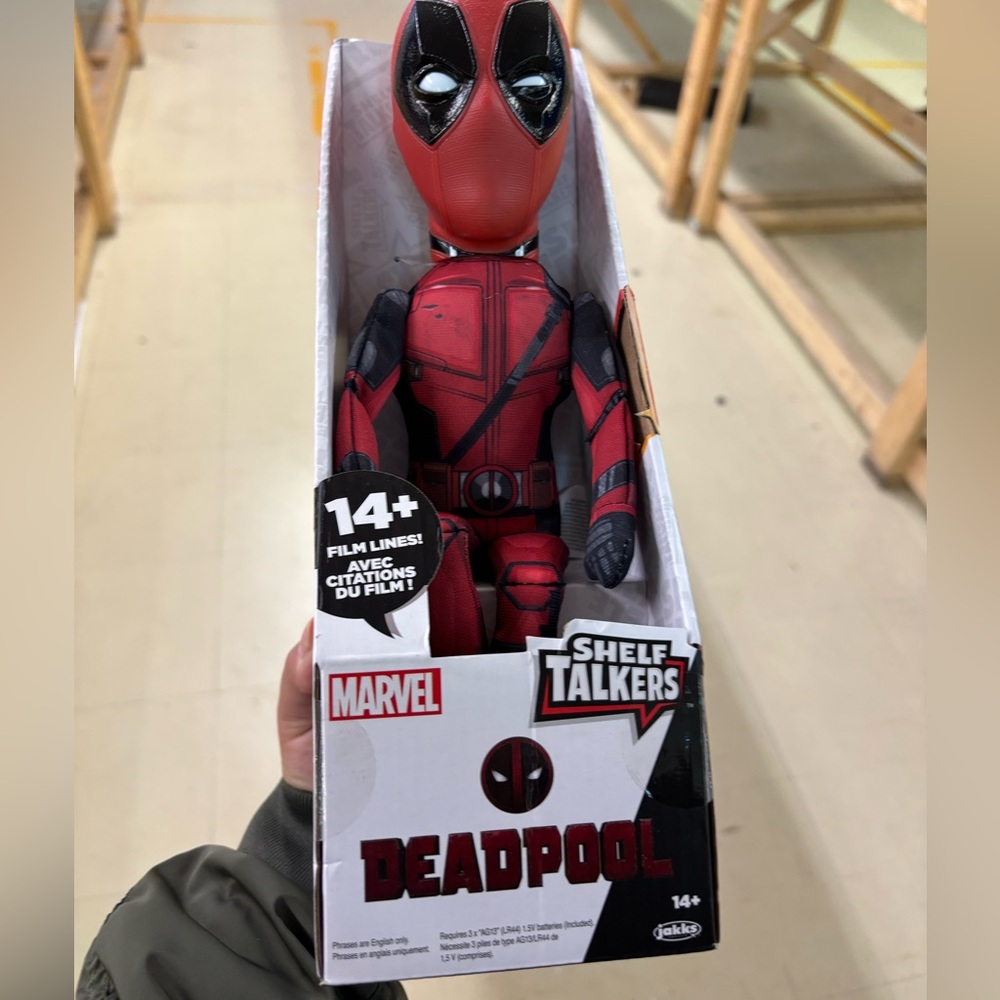 Marvel Red and Black Deadpool Figure